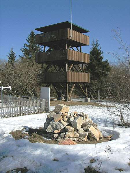Erbeskopf (816 m) mit Aussichtsturm Erbeskopf