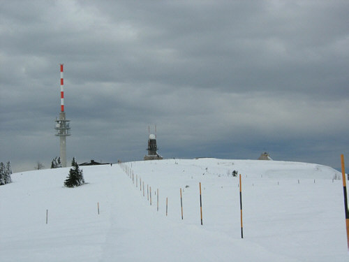 Winter am Feldberggipfel Winter