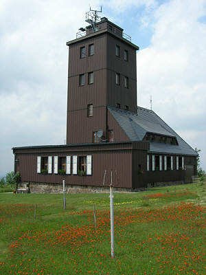 Wetterstation auf dem Fichtelberg (1214,6 m) Fichtelberg