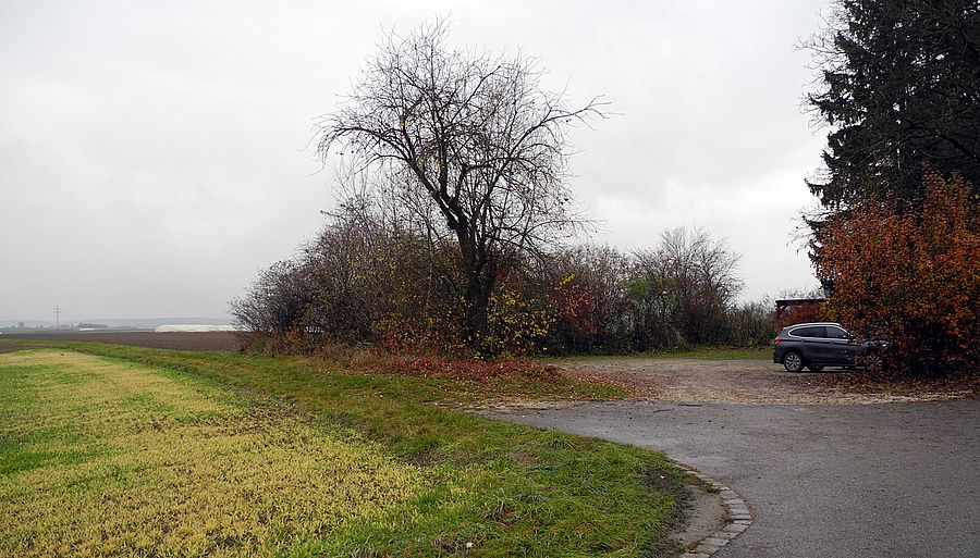 Der höchste natürliche Punkt (410,87 m) der kreisfreienStadt Ingolstadt Ingolstadt