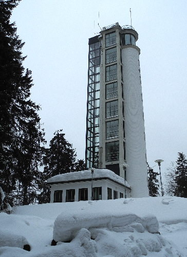 Aussichtsturm auf dem Suur-Munamägi (318,1 m) Estland