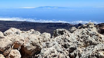 Ausblick vom Gipfel nach <i>Gran Canaria</i>