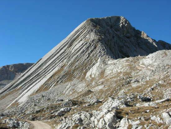Seekofel von Seekofelhütte (Rufugio Biella) Seekofel