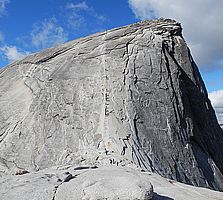 Halfdome Nordwestflanke